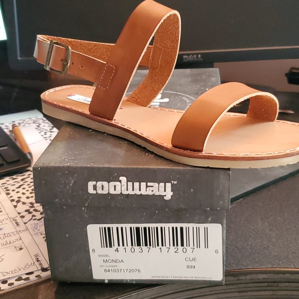 NWT tan sandal